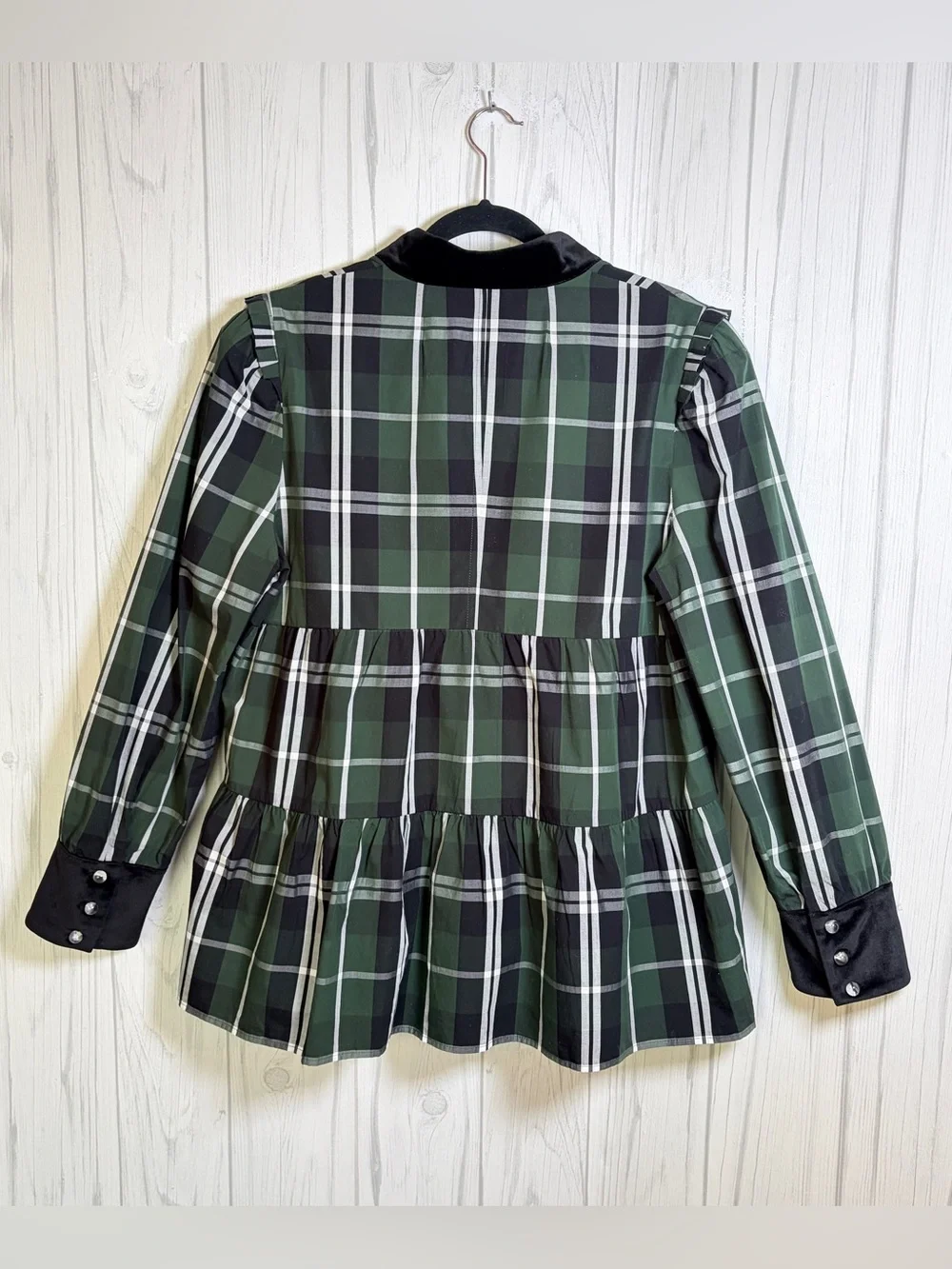 TUCKERNUCK Tartan Plaid Bristol Top, XL